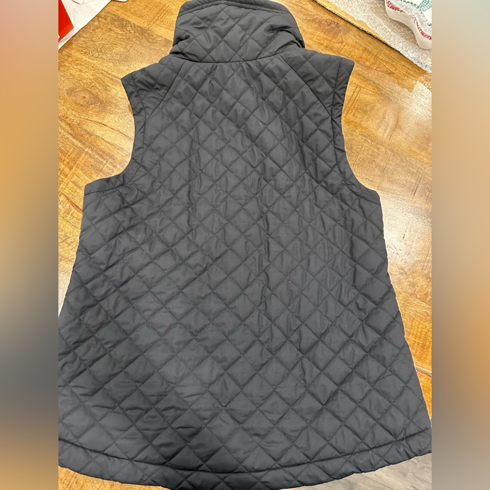 T By Talbots Black Vest. Size Large. - image 2